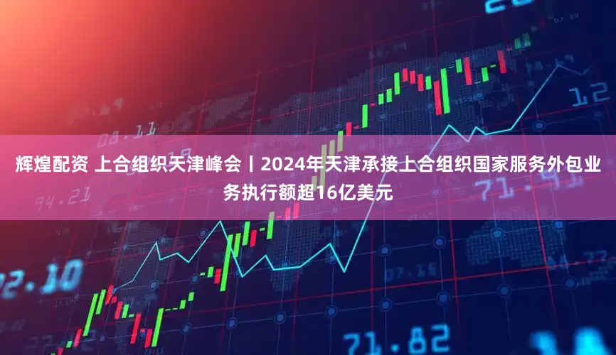 辉煌配资 上合组织天津峰会丨2024年天津承接上合组织国家服务外包业务执行额超16亿美元